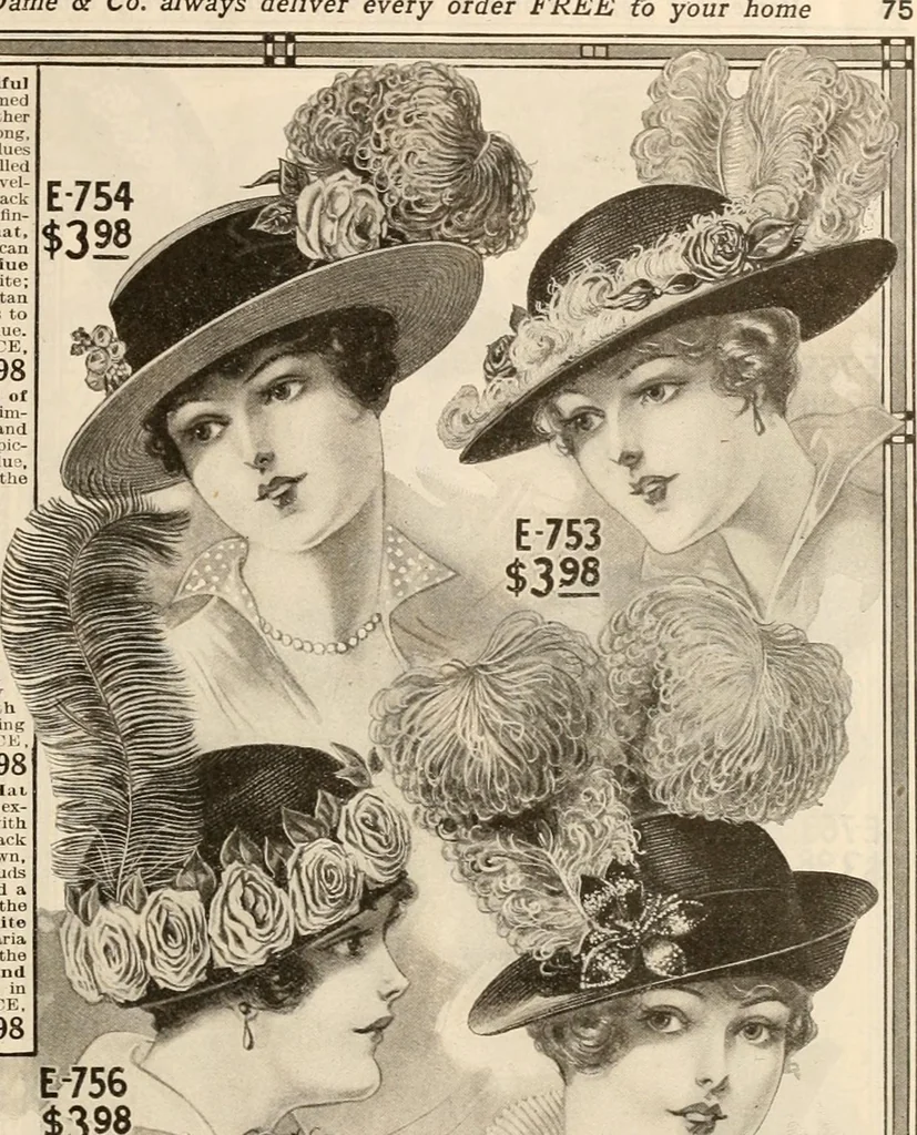 An illustration from latest New York styles for women, misses,, 1915, leaf 78