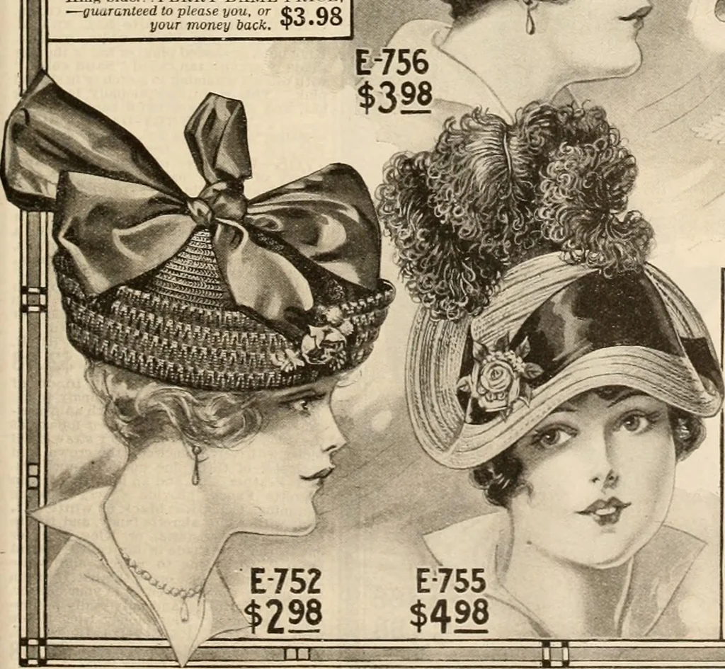 An illustration from latest New York styles for women, misses,, 1915, leaf 78