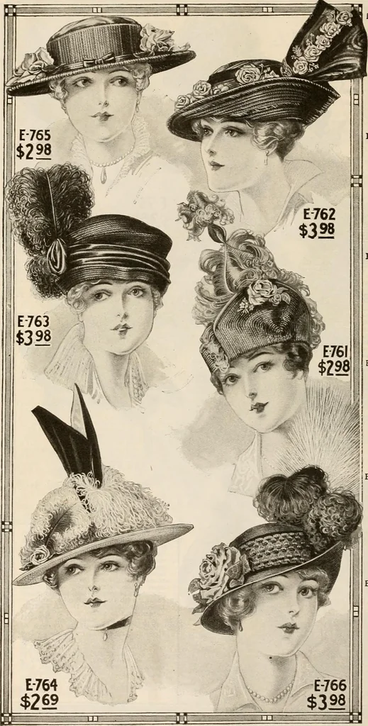 An illustration from latest New York styles for women, misses,, 1915, leaf 79