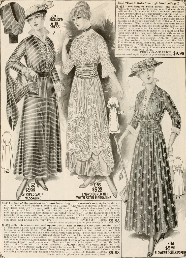 An illustration from latest New York styles for women, misses,, 1915, leaf 9