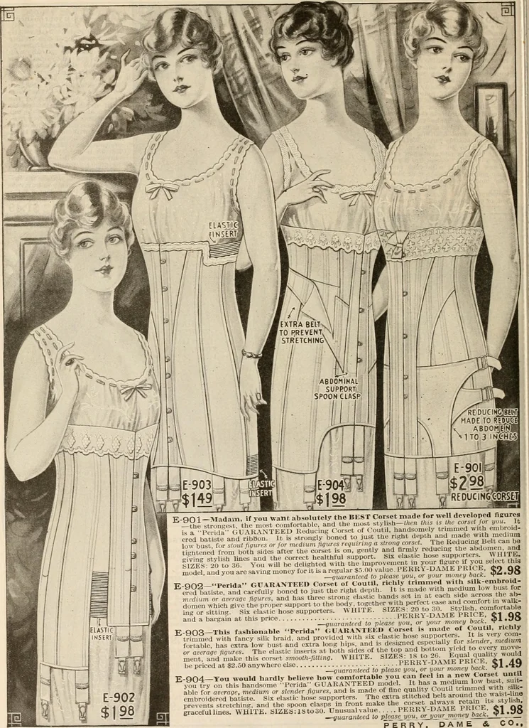 An illustration from latest New York styles for women, misses,, 1915, leaf 93