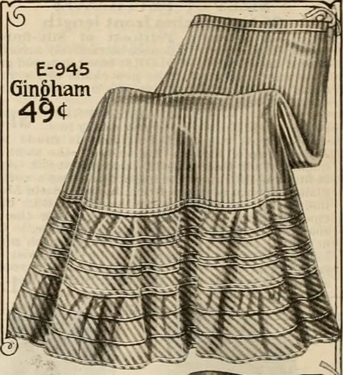An illustration from latest New York styles for women, misses,, 1915, leaf 97