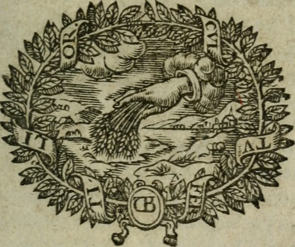 An illustration from La theologie natvrelle de Raymond Sebon, 1611, leaf 4