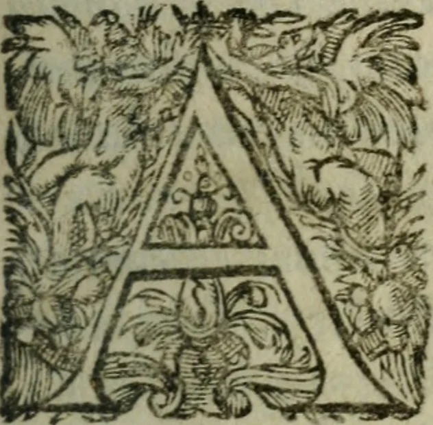 An illustration from La theologie natvrelle de Raymond Sebon, 1611, leaf 8