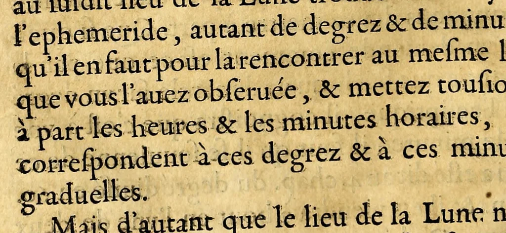 An illustration from La theorie des longitudes, reduite en pratique sur le globe celeste, : extraordinairement appareillé, pour cognoistre facilement en mer, combien l'on est esloigné de toutes les terres du monde. : Auec l'inuention du globe hauturien, qui est vn instrument pour prendre à toute heure du iour, aux rayons du soleil, la hauteur equinoctiale & polaire. ..., 1647, leaf 98