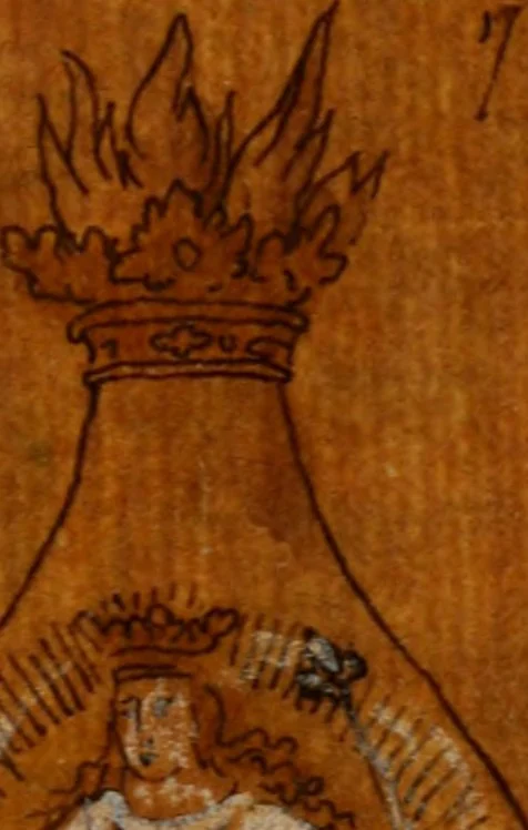 An illustration from La toyson d'or, ov, La flevr des thresors, en laqvelle est svccinctement & methodiquement traicté de la pierre des philosophes, de son excellence, effects & vertu admirable : plvs, de son origine & du vray moyen de pouuoir paruenir à perfection ..., 1612, leaf 118
