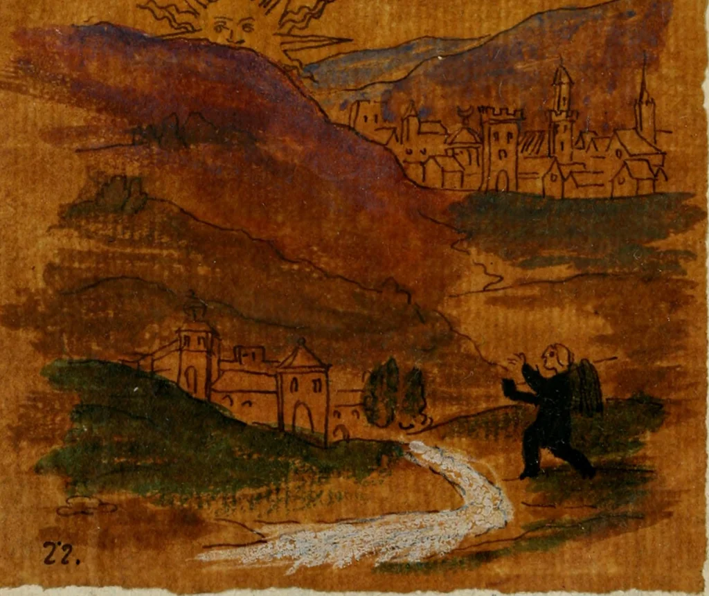 An illustration from La toyson d'or, ov, La flevr des thresors, en laqvelle est svccinctement & methodiquement traicté de la pierre des philosophes, de son excellence, effects & vertu admirable : plvs, de son origine & du vray moyen de pouuoir paruenir à perfection ..., 1612, leaf 139