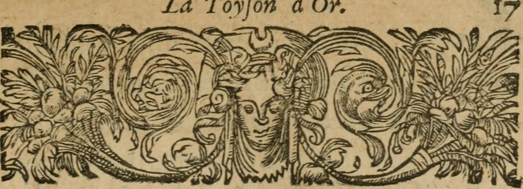 An illustration from La toyson d'or, ov, La flevr des thresors, en laqvelle est svccinctement & methodiquement traicté de la pierre des philosophes, de son excellence, effects & vertu admirable : plvs, de son origine & du vray moyen de pouuoir paruenir à perfection ..., 1612, leaf 40