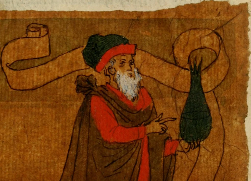 An illustration from La toyson d'or, ov, La flevr des thresors, en laqvelle est svccinctement & methodiquement traicté de la pierre des philosophes, de son excellence, effects & vertu admirable : plvs, de son origine & du vray moyen de pouuoir paruenir à perfection ..., 1612, leaf 60