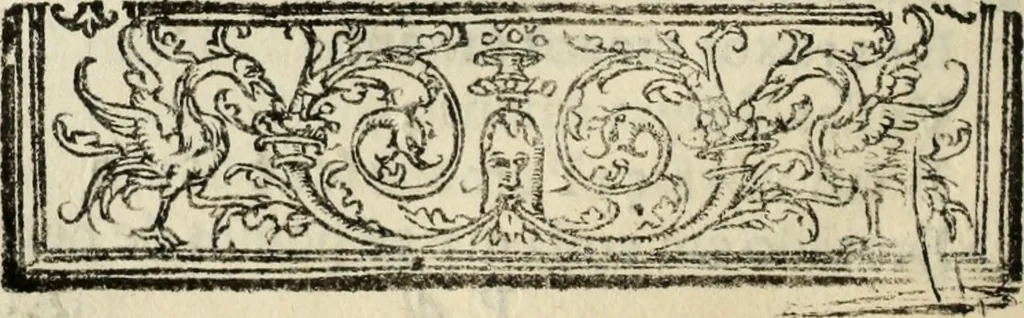 An illustration from Laura de Anfriso, 1628, leaf 243
