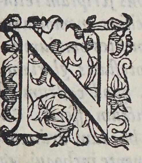 An illustration from Laurentii Gambarae Brixiani De nauigatione Christophori Columbi libri quatuor, 1585, leaf 9