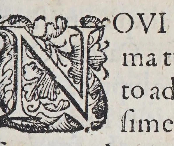 An illustration from Laurentii Gambarae Brixiani De nauigatione Christophori Columbi libri quattuor, 1581, leaf 9