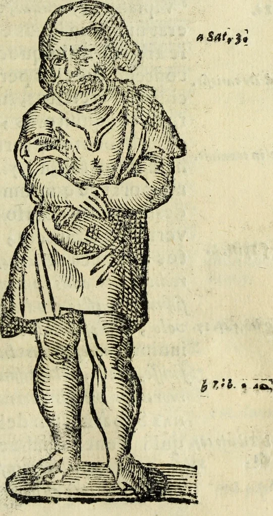 An illustration from Laurentii Pignorii Patauini De seruis, et eorum apud veteres ministerijs, commentarius : in quo familia, tum urbana, tum rustica, ordine producitur & illustratur, 1656, leaf 116