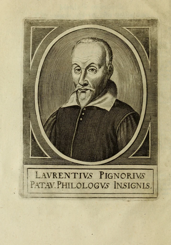 An illustration from Laurentii Pignorii Patauini De seruis, et eorum apud veteres ministerijs, commentarius : in quo familia, tum urbana, tum rustica, ordine producitur & illustratur, 1656, leaf 15