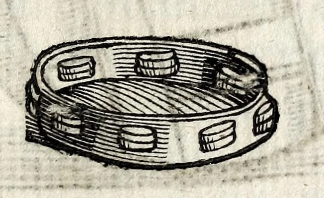 An illustration from Laurentii Pignorii Patavini De servis, & eorum apud veteres ministeriis, commentarius : in quo familia, tum urbana, tum rustica, ordine producitur & illustratur, 1674, leaf 225