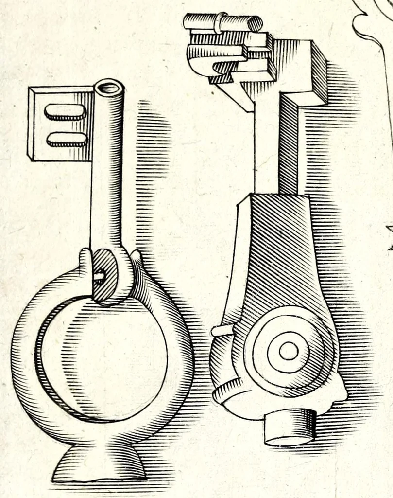 An illustration from Laurentii Pignorii Patavini De servis, & eorum apud veteres ministeriis, commentarius : in quo familia, tum urbana, tum rustica, ordine producitur & illustratur, 1674, leaf 271
