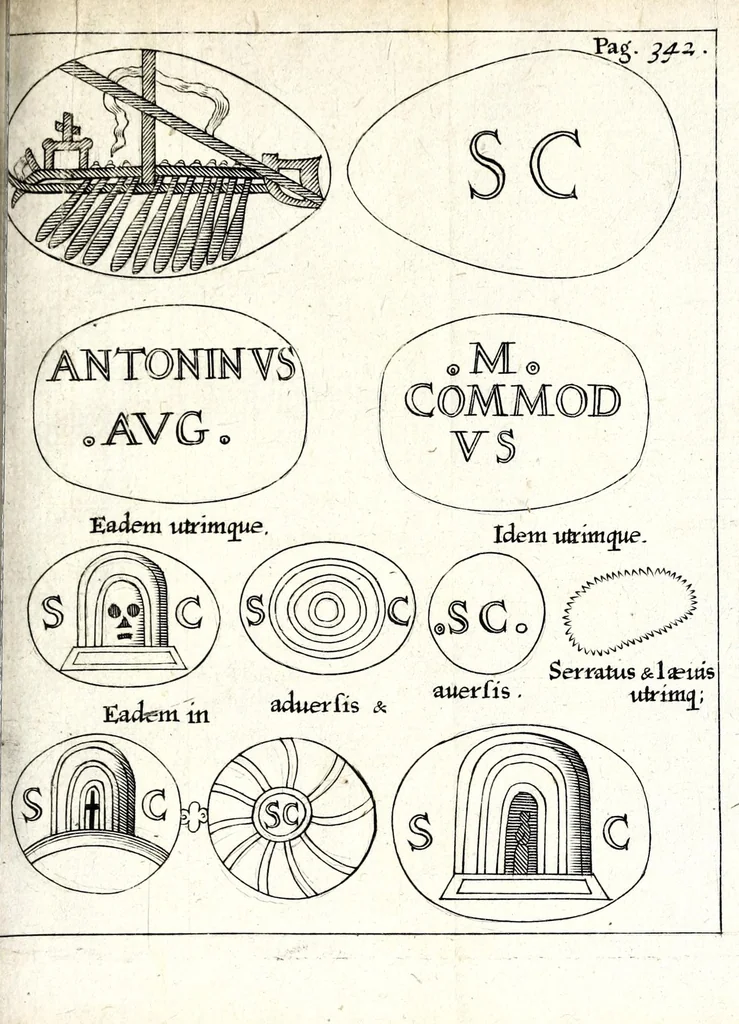 An illustration from Laurentii Pignorii Patavini De servis, & eorum apud veteres ministeriis, commentarius : in quo familia, tum urbana, tum rustica, ordine producitur & illustratur, 1674, leaf 413