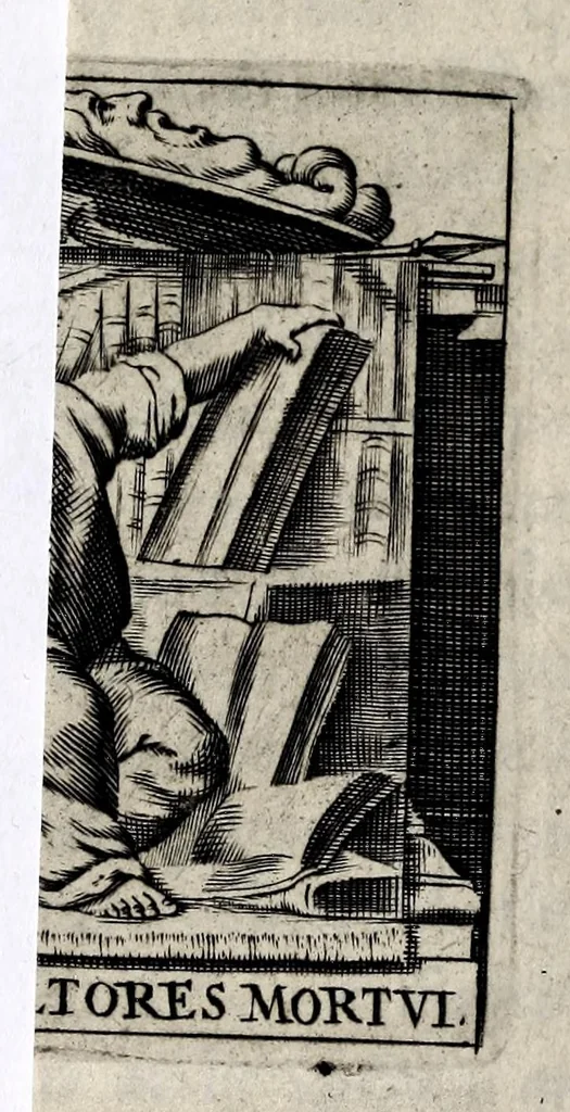 An illustration from Laurentii Pignorii Patavini De servis, & eorum apud veteres ministeriis, commentarius : in quo familia, tum urbana, tum rustica, ordine producitur & illustratur, 1674, leaf 703