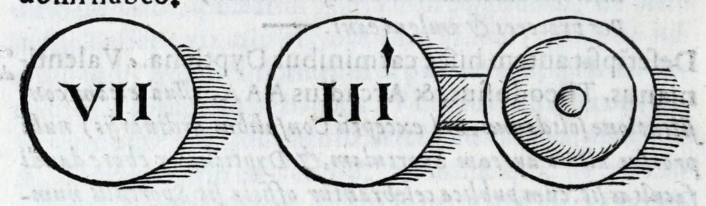 An illustration from Laurentii Pignorii patavini De servis, et eorum apud veteres ministeriis commentarius, 1613, leaf 188