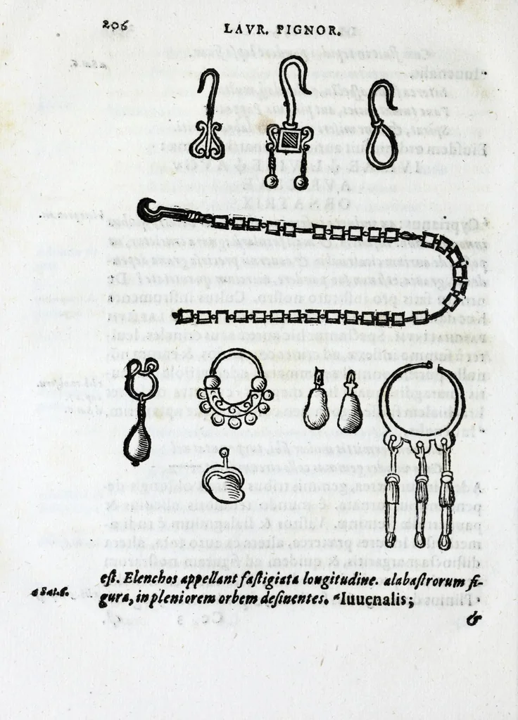 An illustration from Laurentii Pignorii patavini De servis, et eorum apud veteres ministeriis commentarius, 1613, leaf 232