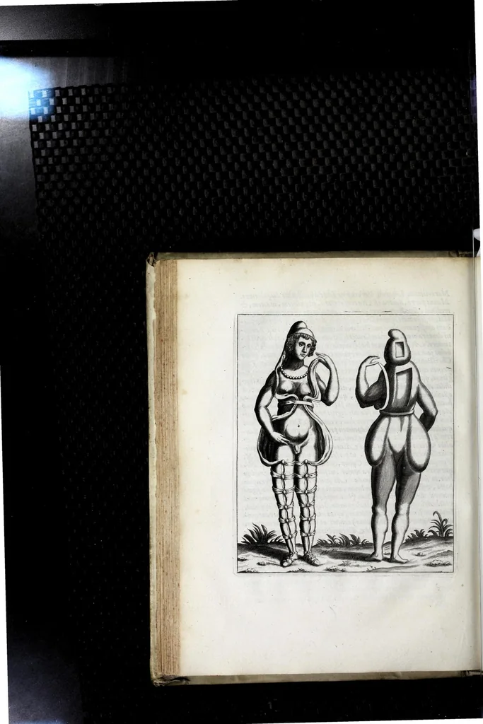 An illustration from Laurentii Pignorii Patavini Mensa Isiaca : qua sacrorum apud Aegyptios ratio & simulacra subjectis tabulis aeneis simul exhibentur & explicantur : accessit ejusdem authoris de Magna Deum Matre discursus, & sigillorum, gemmarum, amuletorum aliquot figurae & earundem ex Kirchero Chifletioque interpretatio : nec non Jacobi Philippi Tomasini Manus aenea, & de vita rebusque Pignorii dissertatio., 1669, leaf 158