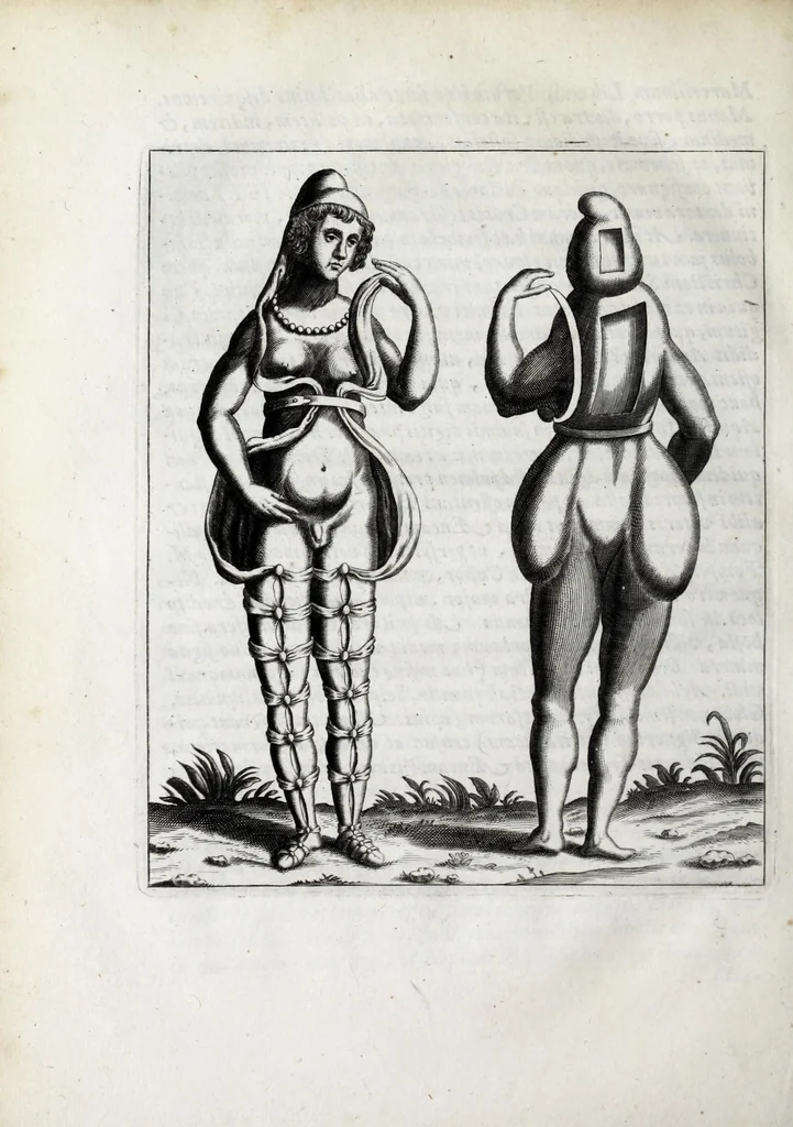 An illustration from Laurentii Pignorii Patavini Mensa Isiaca : qua sacrorum apud Aegyptios ratio & simulacra subjectis tabulis aeneis simul exhibentur & explicantur : accessit ejusdem authoris de Magna Deum Matre discursus, & sigillorum, gemmarum, amuletorum aliquot figurae & earundem ex Kirchero Chifletioque interpretatio : nec non Jacobi Philippi Tomasini Manus aenea, & de vita rebusque Pignorii dissertatio., 1669, leaf 160
