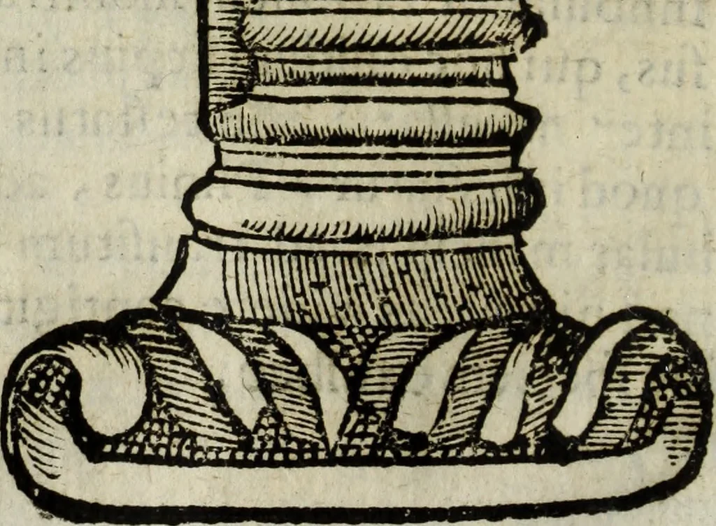 An illustration from Laurentij Pignorij Patavini De servis, et eorum apud veteres ministerijs commentarius : in hac ultima editione pro rerum diversitate discretus in capita additis titulis denotata : accessit, Symbolarum epistolicarum liber, 1694, leaf 113