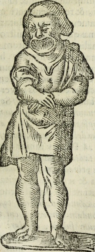 An illustration from Laurentij Pignorij Patavini De servis, et eorum apud veteres ministerijs commentarius : in hac ultima editione pro rerum diversitate discretus in capita additis titulis denotata : accessit, Symbolarum epistolicarum liber, 1694, leaf 130