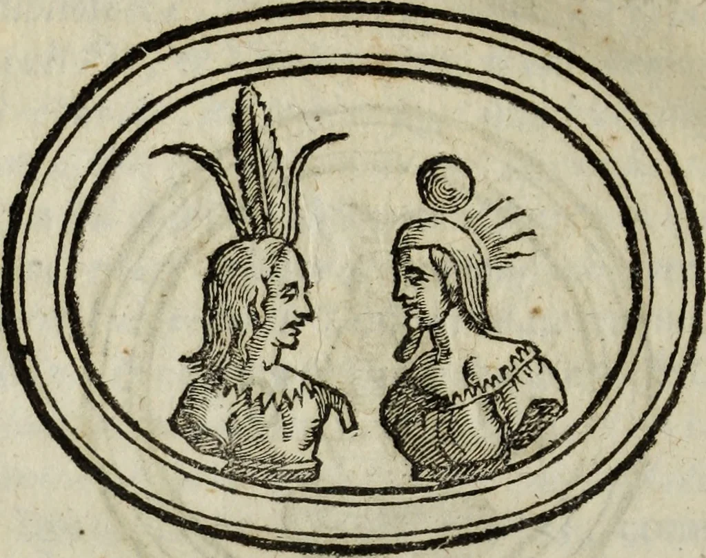 An illustration from Laurentij Pignorij Patavini De servis, et eorum apud veteres ministerijs commentarius : in hac ultima editione pro rerum diversitate discretus in capita additis titulis denotata : accessit, Symbolarum epistolicarum liber, 1694, leaf 395