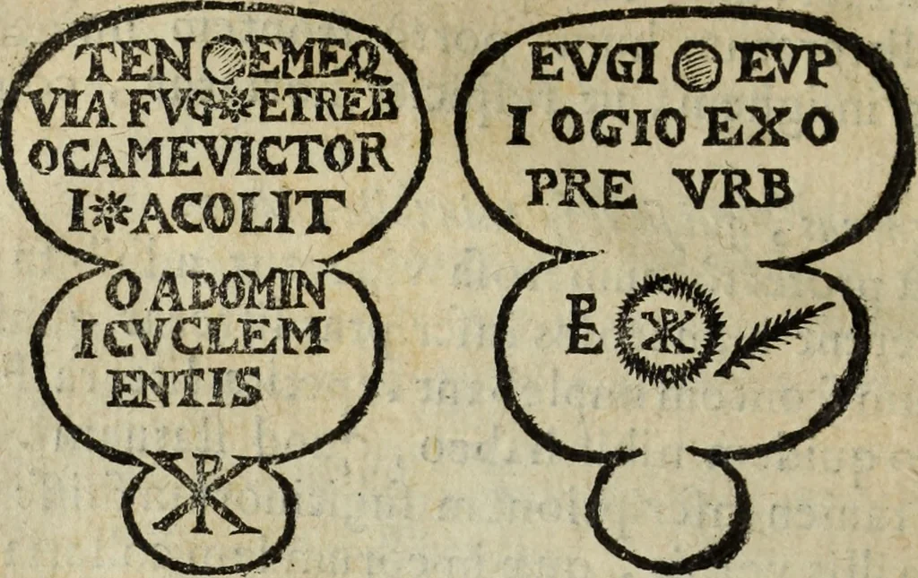 An illustration from Laurentij Pignorij Patavini De servis, et eorum apud veteres ministerijs commentarius : in hac ultima editione pro rerum diversitate discretus in capita additis titulis denotata : accessit, Symbolarum epistolicarum liber, 1694, leaf 53