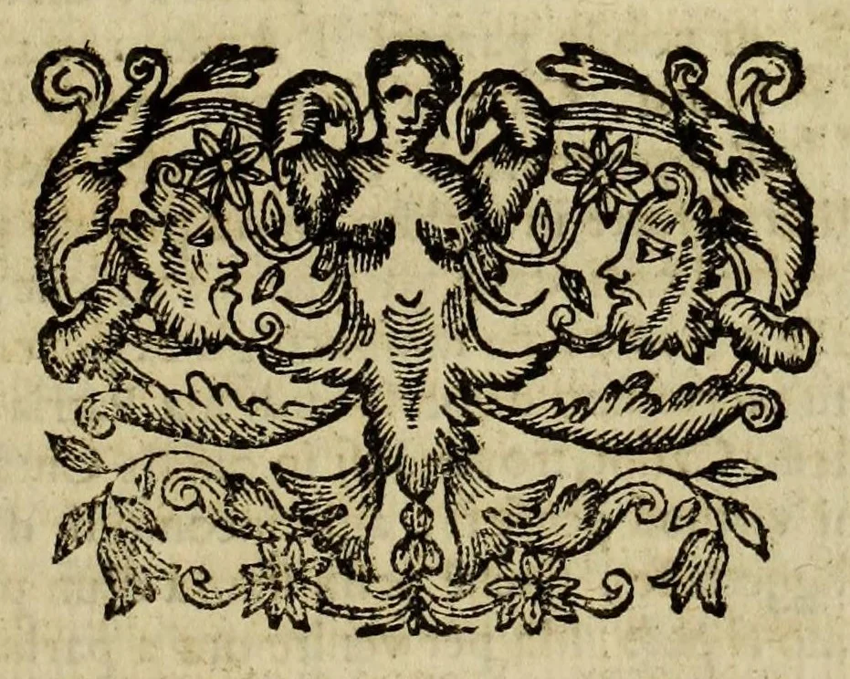 An illustration from La veglia, 1690, leaf 95