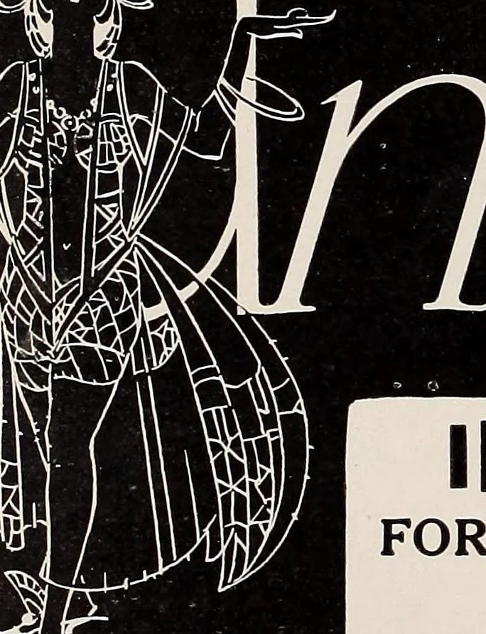 An illustration from La Vellma's vaudeville budget for magicians, mind readers, and ventriloquists, 1921, leaf 84