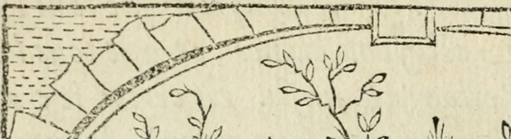 An illustration from La venerie de Jacques du Fouilloux, gentil-homme, seigneur dudit lieu, pays de Gastine, en Poitou; ... avec plusieurs receptes et remedes pour guerir les chiens de diverses maladies; plus, l'Adolescence de l'autheur, 1562, leaf 17