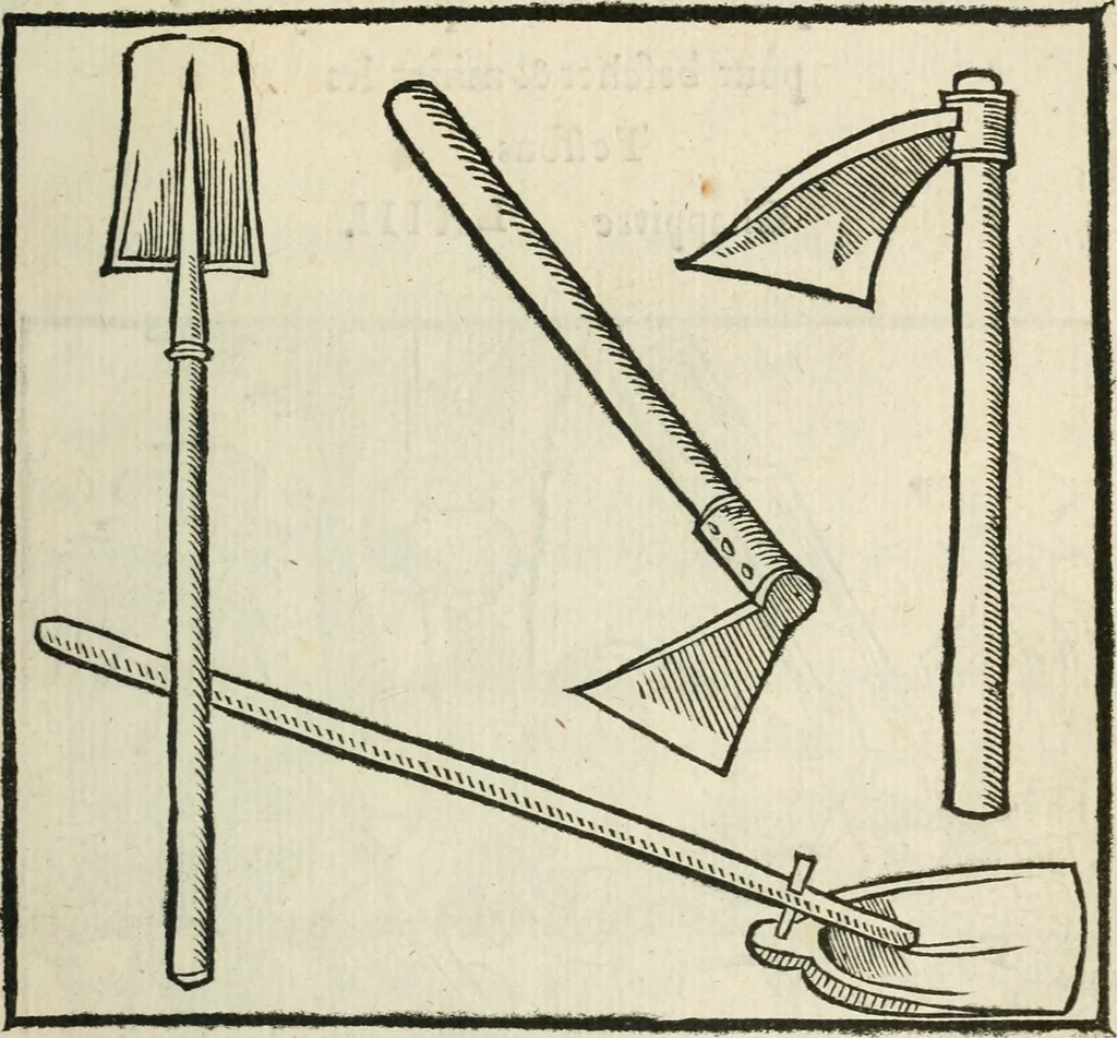 An illustration from La venerie de Jacques du Fouilloux, gentil-homme, seigneur dudit lieu, pays de Gastine, en Poitou; ... avec plusieurs receptes et remedes pour guerir les chiens de diverses maladies; plus, l'Adolescence de l'autheur, 1562, leaf 244