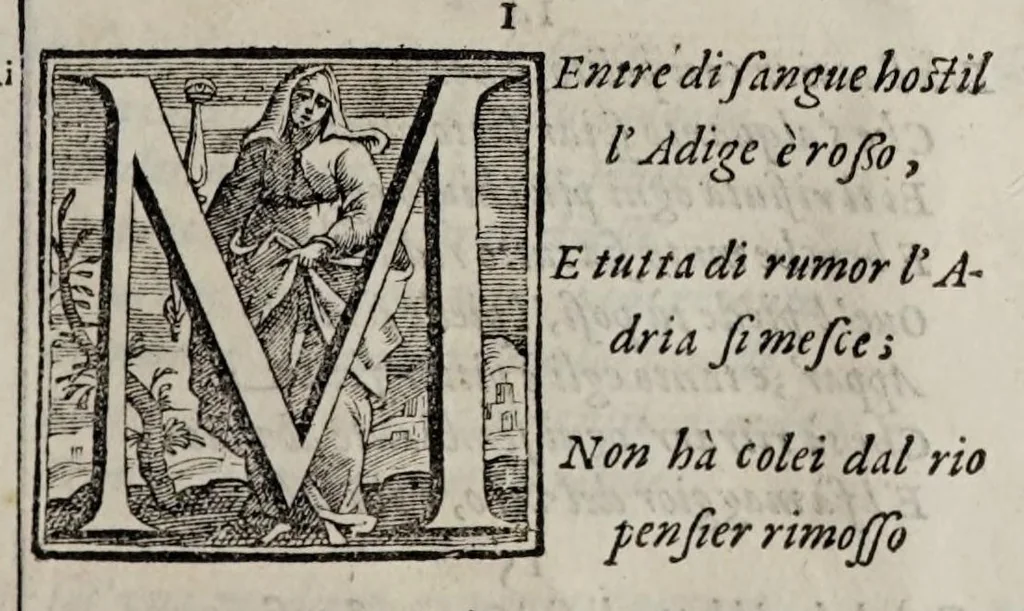 An illustration from La Venetia edificata : poema eroico, 1624, leaf 227