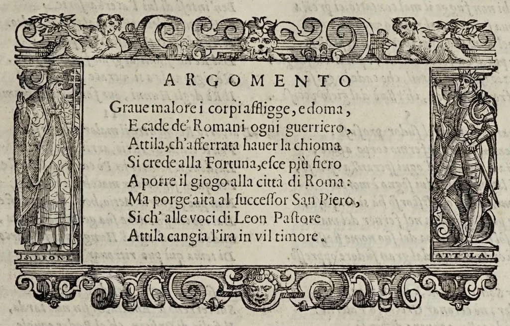 An illustration from La Venetia edificata : poema eroico, 1624, leaf 247