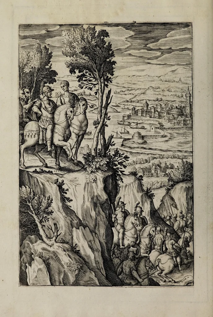 An illustration from La Venetia edificata : poema eroico, 1624, leaf 30