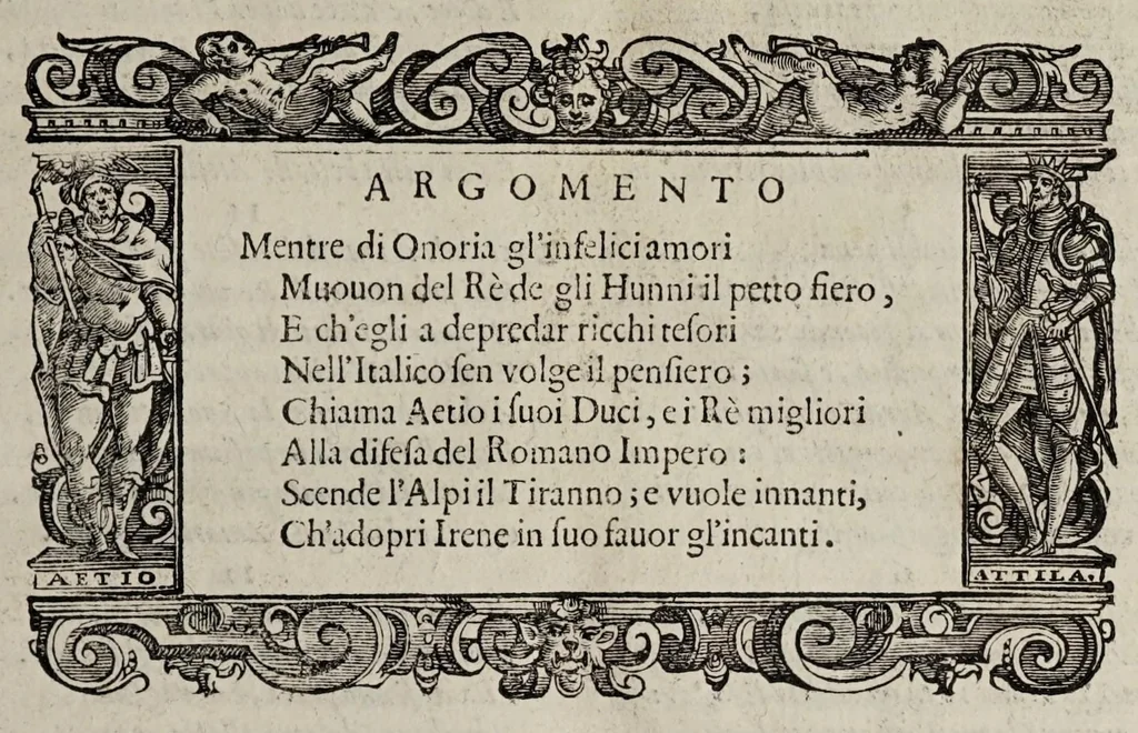 An illustration from La Venetia edificata : poema eroico, 1624, leaf 31