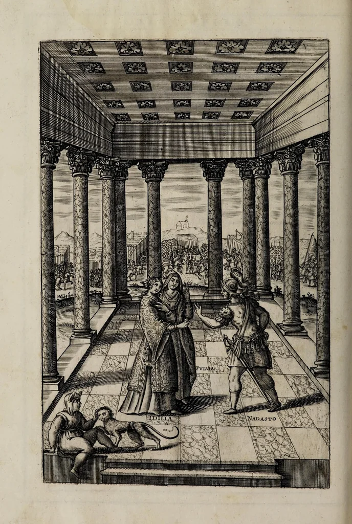 An illustration from La Venetia edificata : poema eroico, 1624, leaf 62