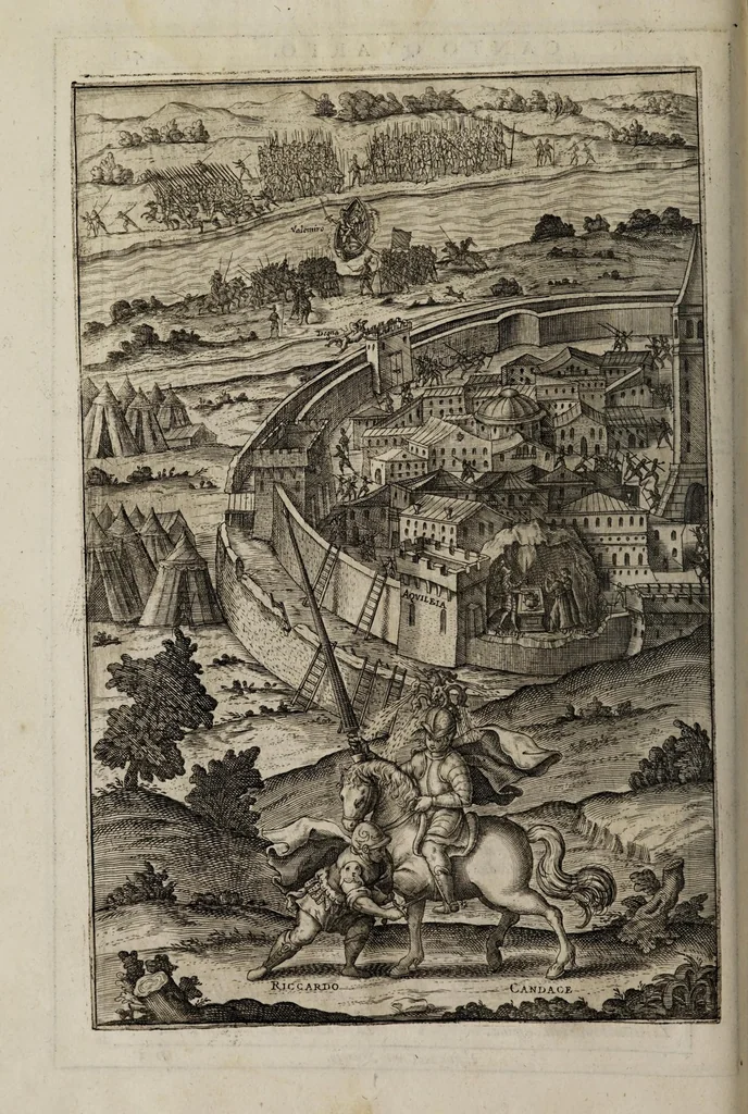An illustration from La Venetia edificata : poema eroico, 1624, leaf 70