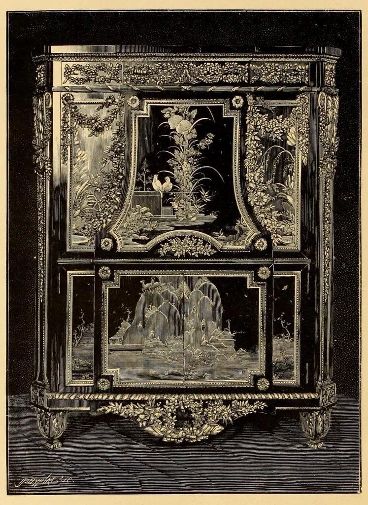 An illustration from La vente Hamilton, 1883, leaf 10