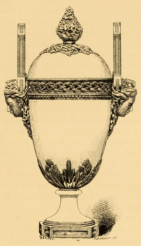 An illustration from La vente Hamilton, 1883, leaf 133