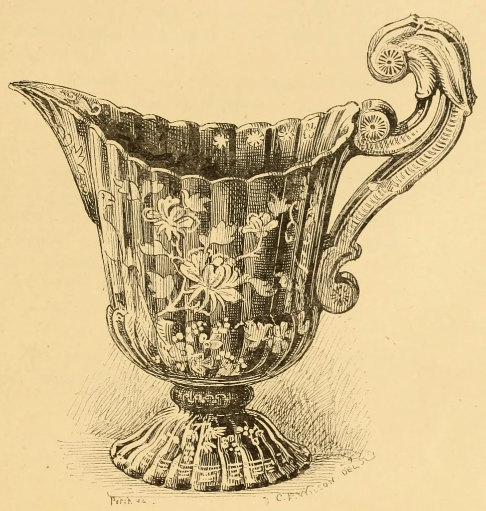 An illustration from La vente Hamilton, 1883, leaf 25
