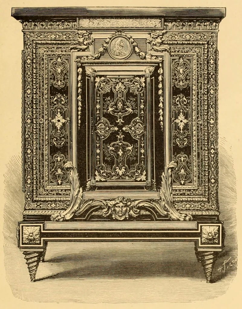 An illustration from La vente Hamilton, 1883, leaf 49