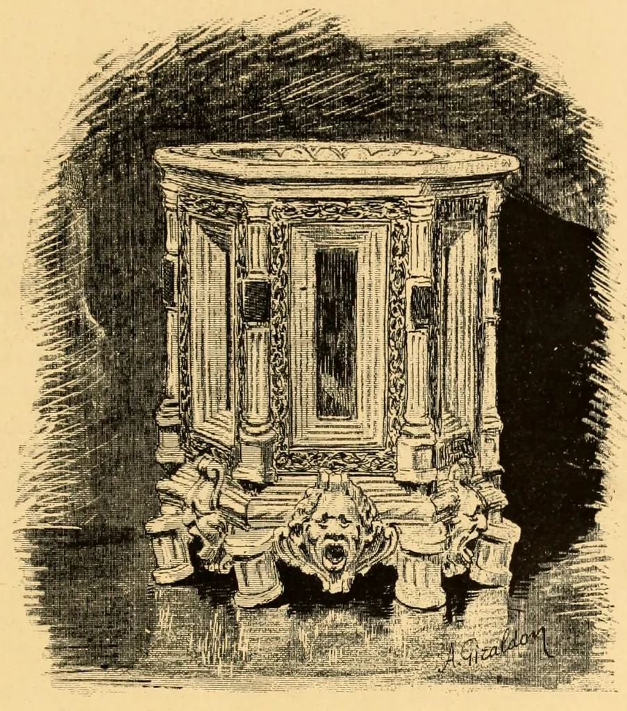An illustration from La vente Hamilton, 1883, leaf 81