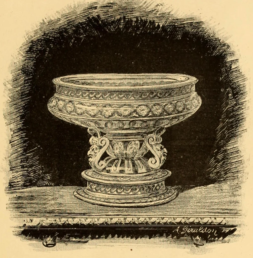 An illustration from La vente Hamilton, 1883, leaf 85