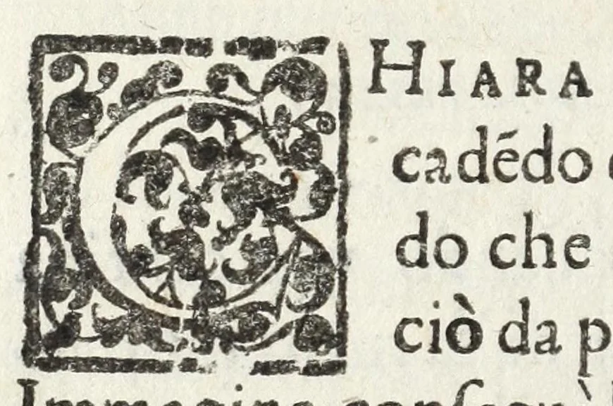An illustration from La venuta et i progressi miracolosi della S.ma Madonna : dipinta dà S. Luca posta sul monte della Guardia dall'anno che ci uenne 1160 sin all'anno 1617, 1617, leaf 184