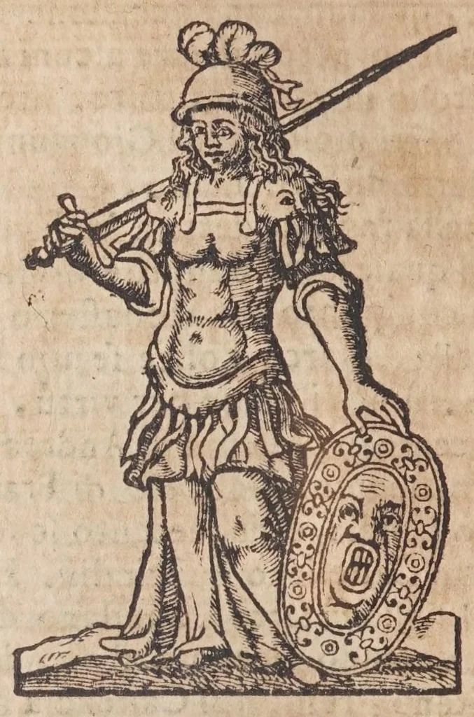 An illustration from La vera antichita di Pozzuolo : oue con l'istoria de tutte le cose del contorno, si narrano la bellezza di, 1652, leaf 194