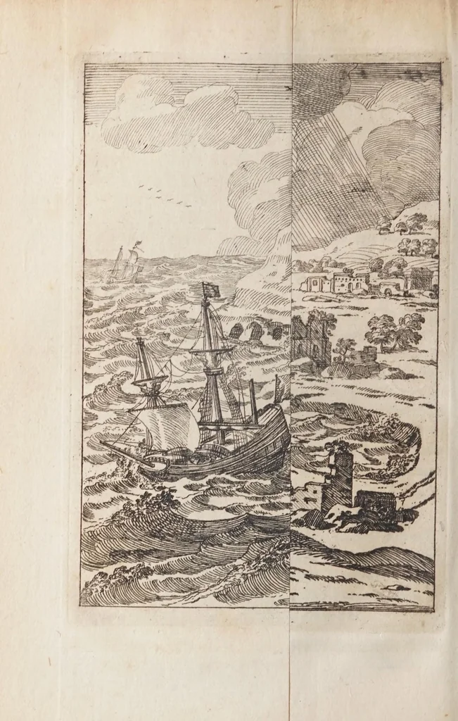An illustration from La vera antichita di Pozzuolo : oue con l'istoria de tutte le cose del contorno, si narrano la bellezza di, 1652, leaf 276