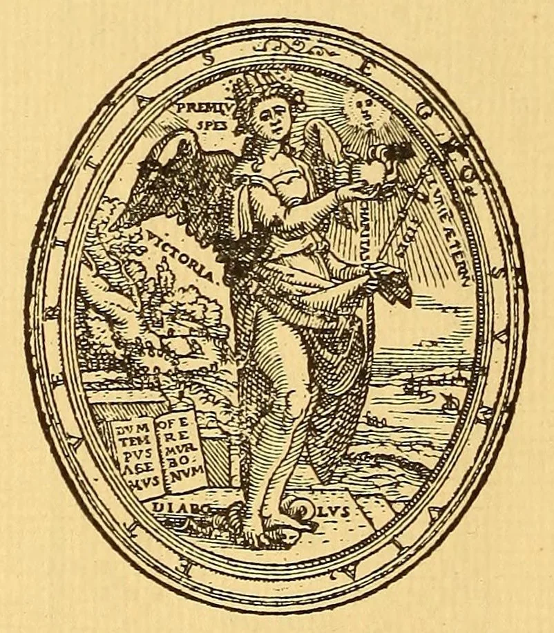 An illustration from La vera perfezione del disegno per punti e recami; riproduzione della edizione di Venezia del 1561 dall'esemplare della Biblioteca Corsiniana in Roma, 1909, leaf 100